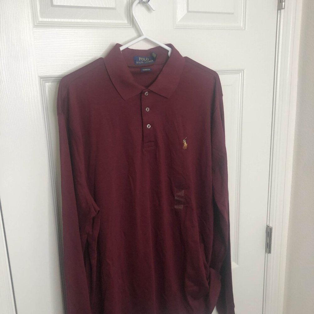L/S Ralph Lauren Polo 3 button - Picture 2 of 2